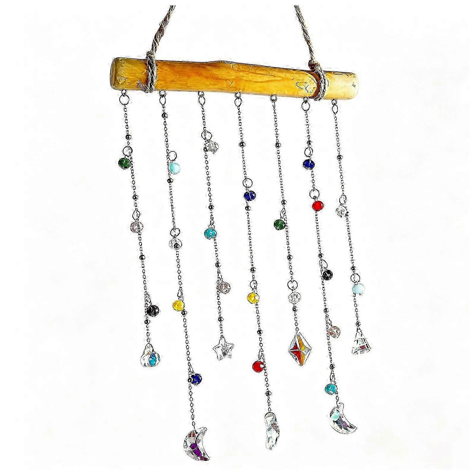 Stained Glass Sunlight Wind Chime