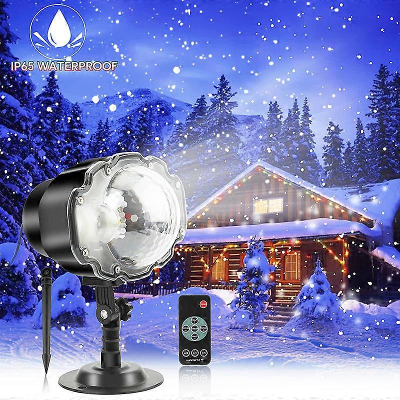 Winter Spectacle Multi-Colour Waterproof Christmas Projector