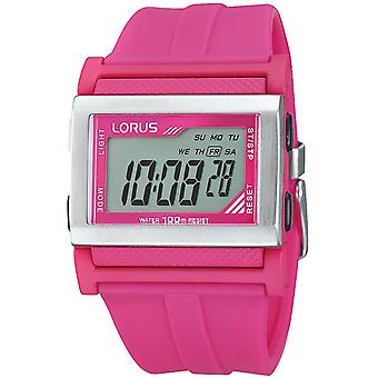 Lorus watches watch for Women Digital Quartz with R2333GX9 Rubber Bracelet