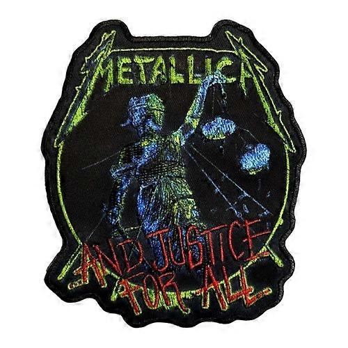 And Justice For All Woven Vintage Patch