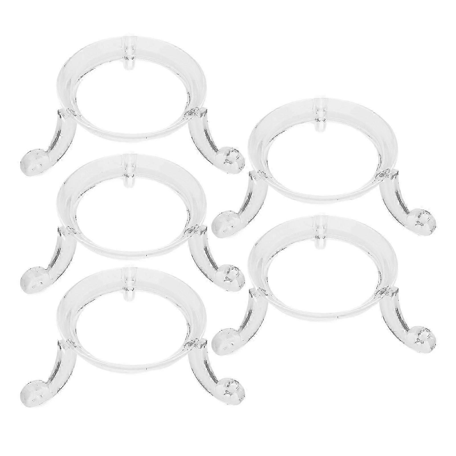 Ball Display Stand Acrylic Baseball Display for 5Pcs Baseball Holders