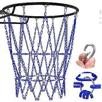 Heavy Duty basketbalhoepelnet, anti-roest koolstofstaal, 12 lussen