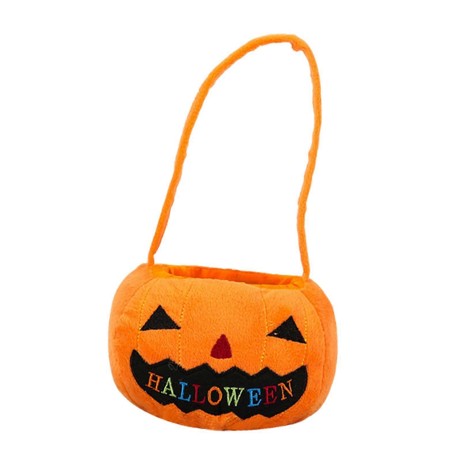Reusable Plush Halloween Candy Tote