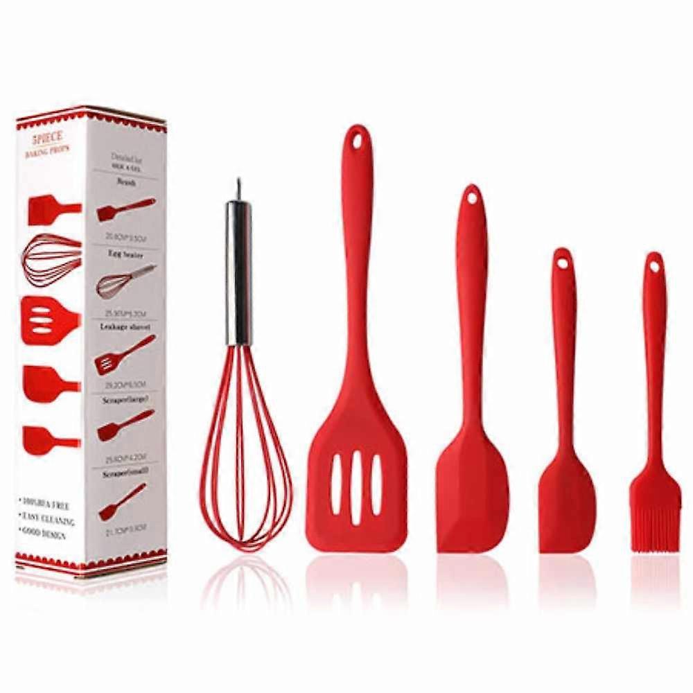 Heat Resistant Silicone Whisk Set