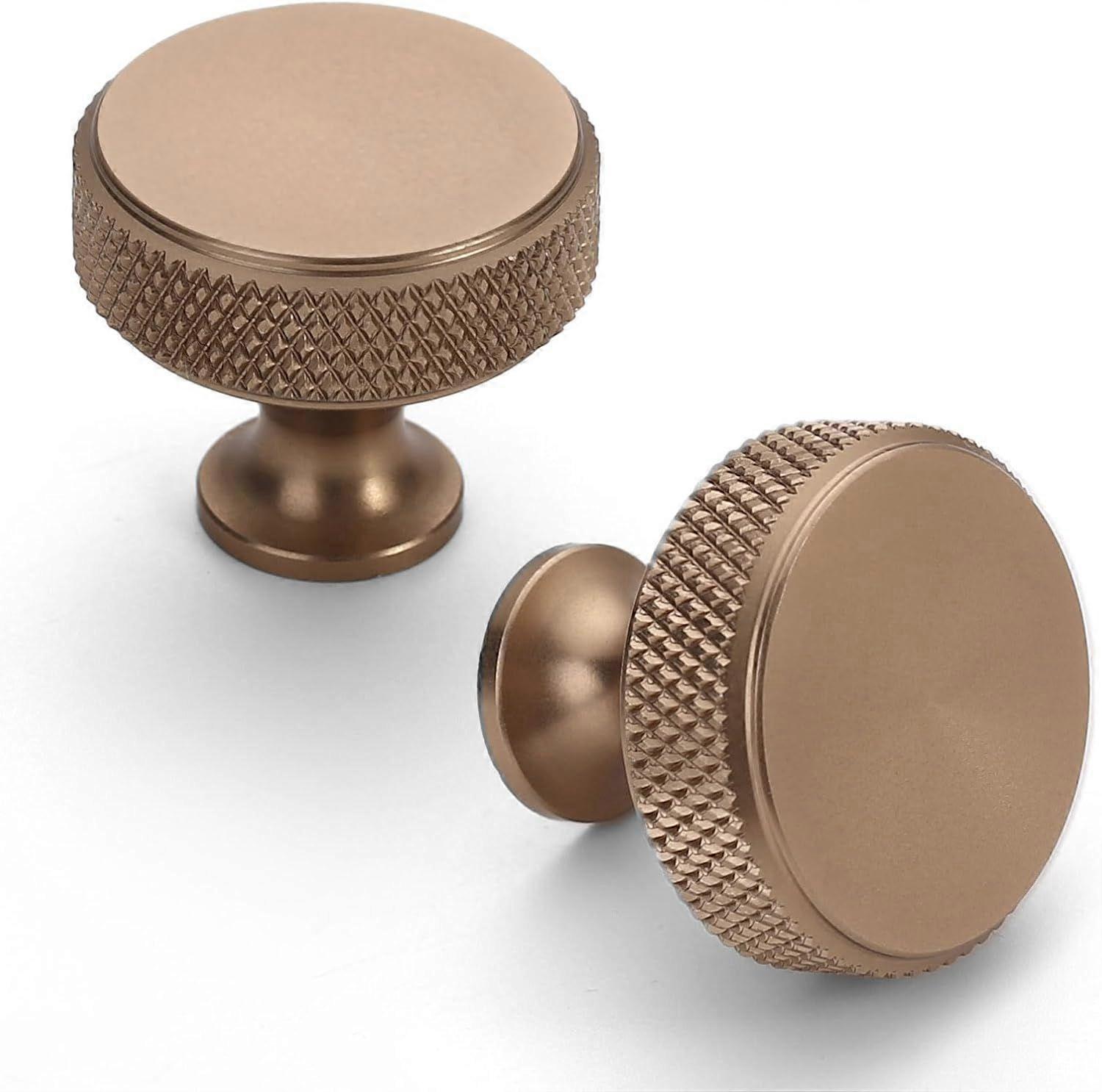 10 Pack Champagne Bronze Kitchen Cabinet Knobs and Pulls Champagne Bronze