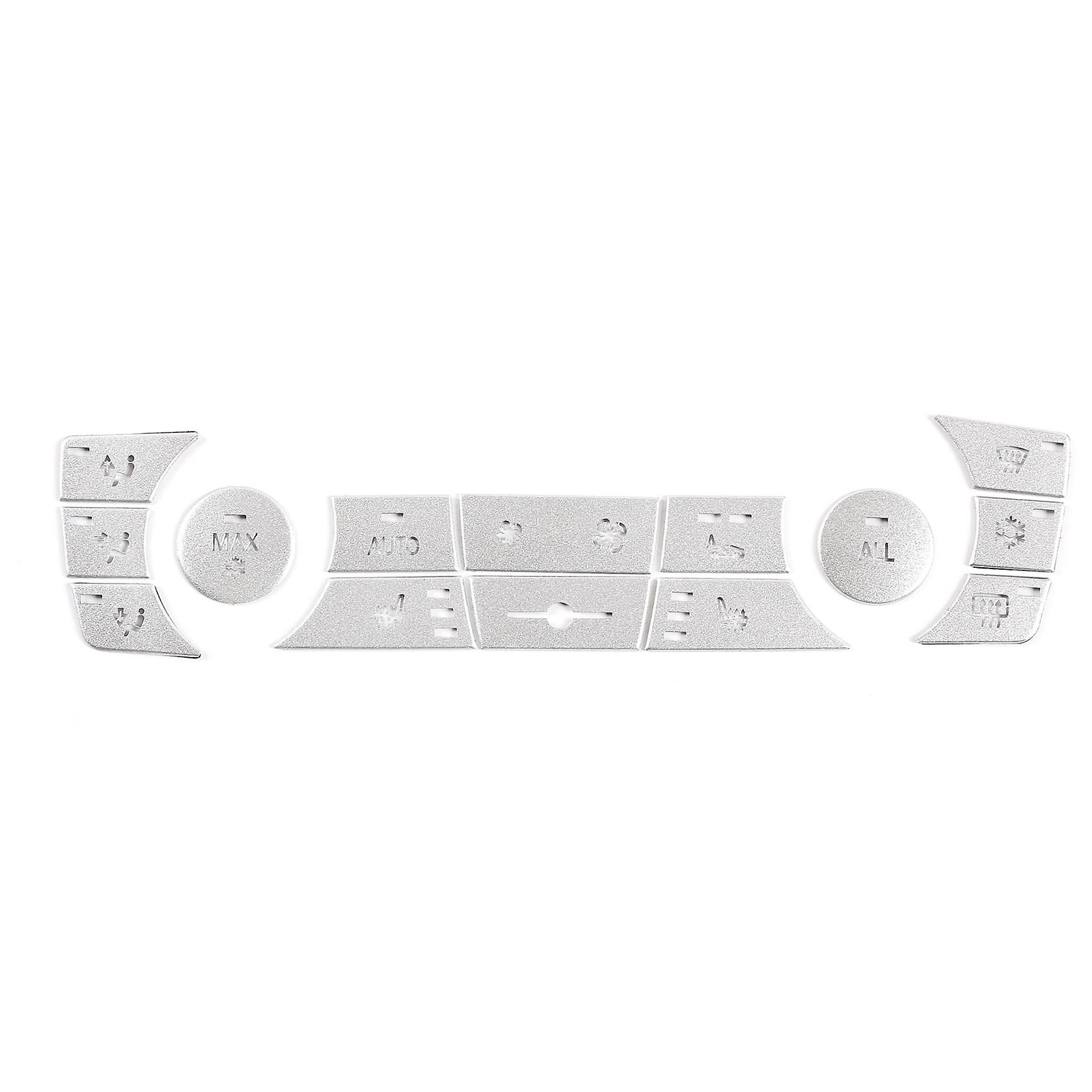 Car Air Conditioning Button Stickers Accessories for 3 Series E90 11-12 X3 F25 11-13 X1 E84 10-14