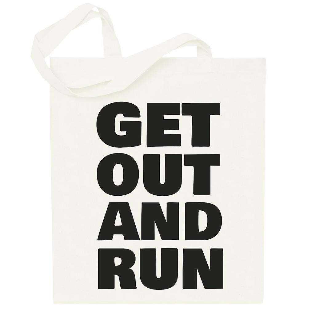 Get Out And Run Totebag