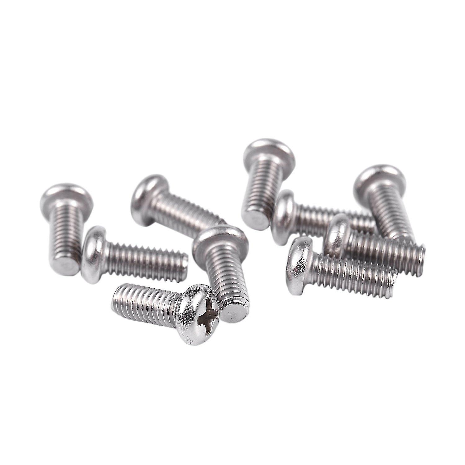 10 Pieces Computer Tv Lcd Monitor Stand Bracket Mounting Screw M4x10mm