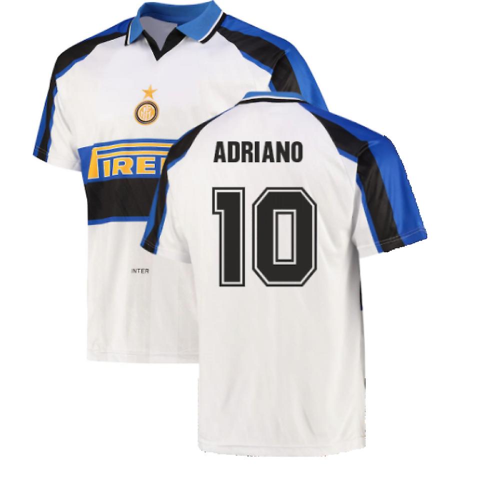 1996 Inter Milan Away Shirt (ADRIANO 10) Fruugo UK
