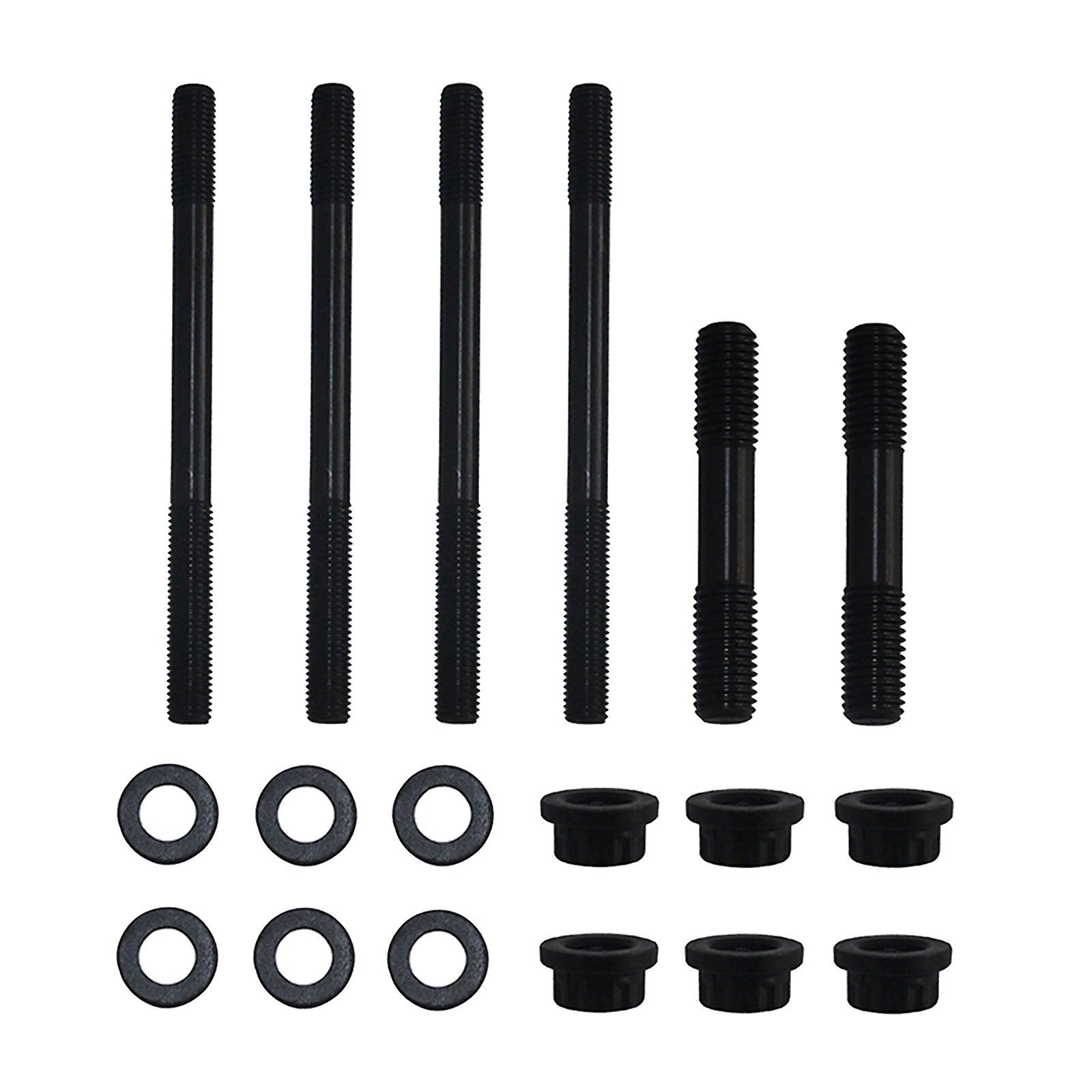 Solid Metal Cylinder Head Studs Bolts Washers Replace Kit For Yamaha Rhino 660 2004-2007