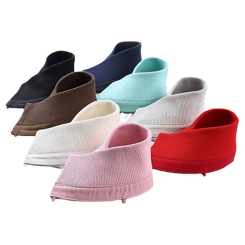 Women's Fake Collar Detachable Half Winter Knitting Thread False Set Unisex Fur