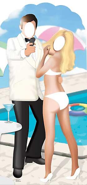 Secret Agent Stand-in - Lifesize Cardboard Cutout / Standee (James Bond Style)