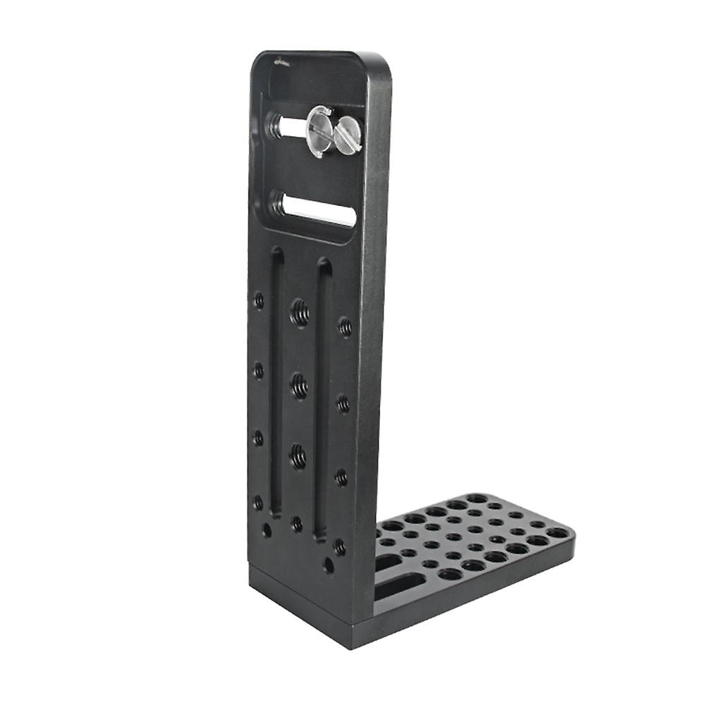 Aluminum Alloy L Shaped Quick Release Bracket for SLR DSLR Camera Stabilizer
