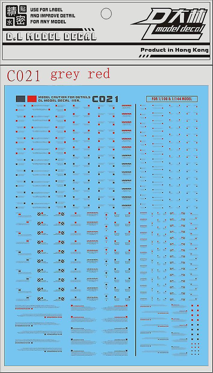 For Tools De-up Decal C021 Mg/hg Warning System Sticker Sticker - Sticker