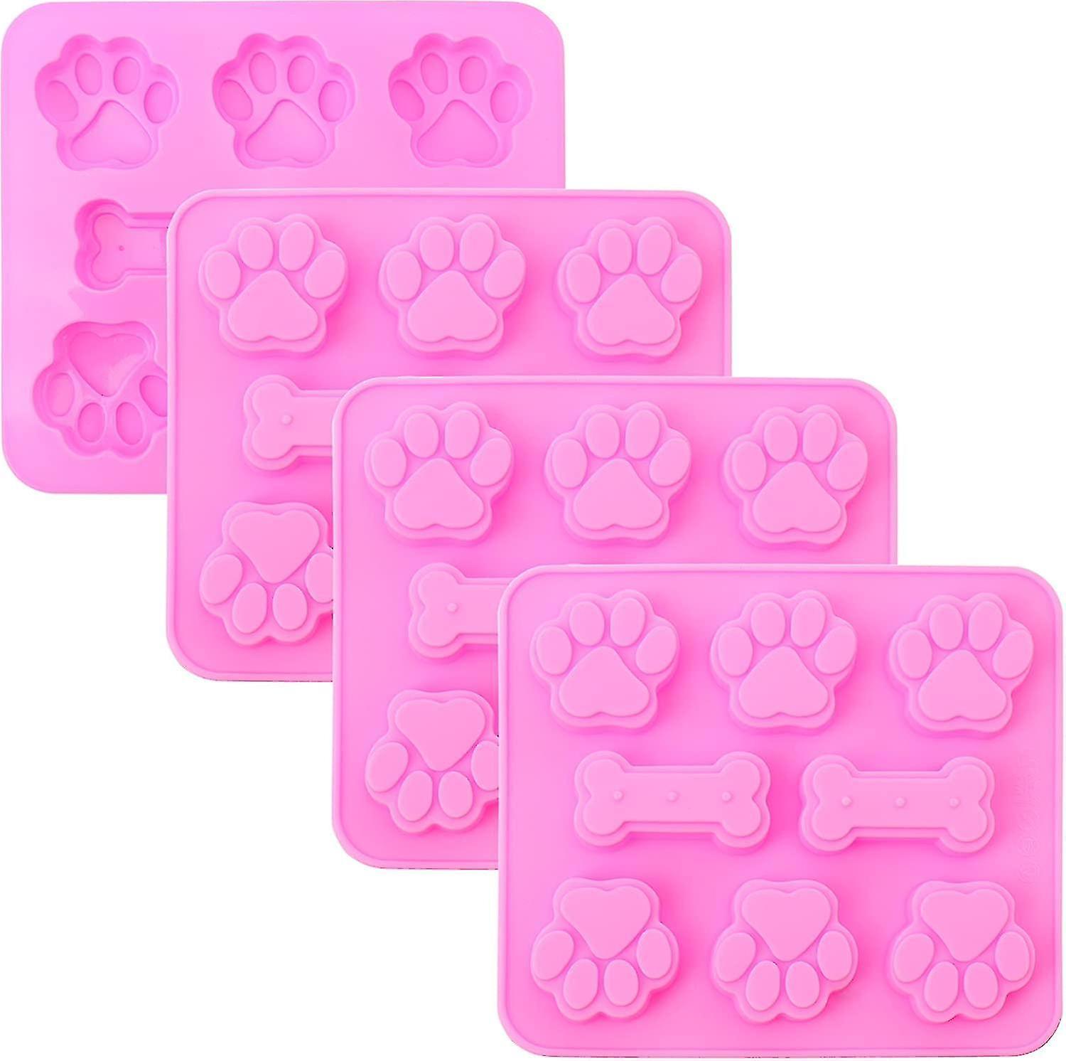 15 cavity Star Shaped Chocolate Mold Set Of 4pcs Non Stick Food Grade Silicone Mold For Candy Chocol