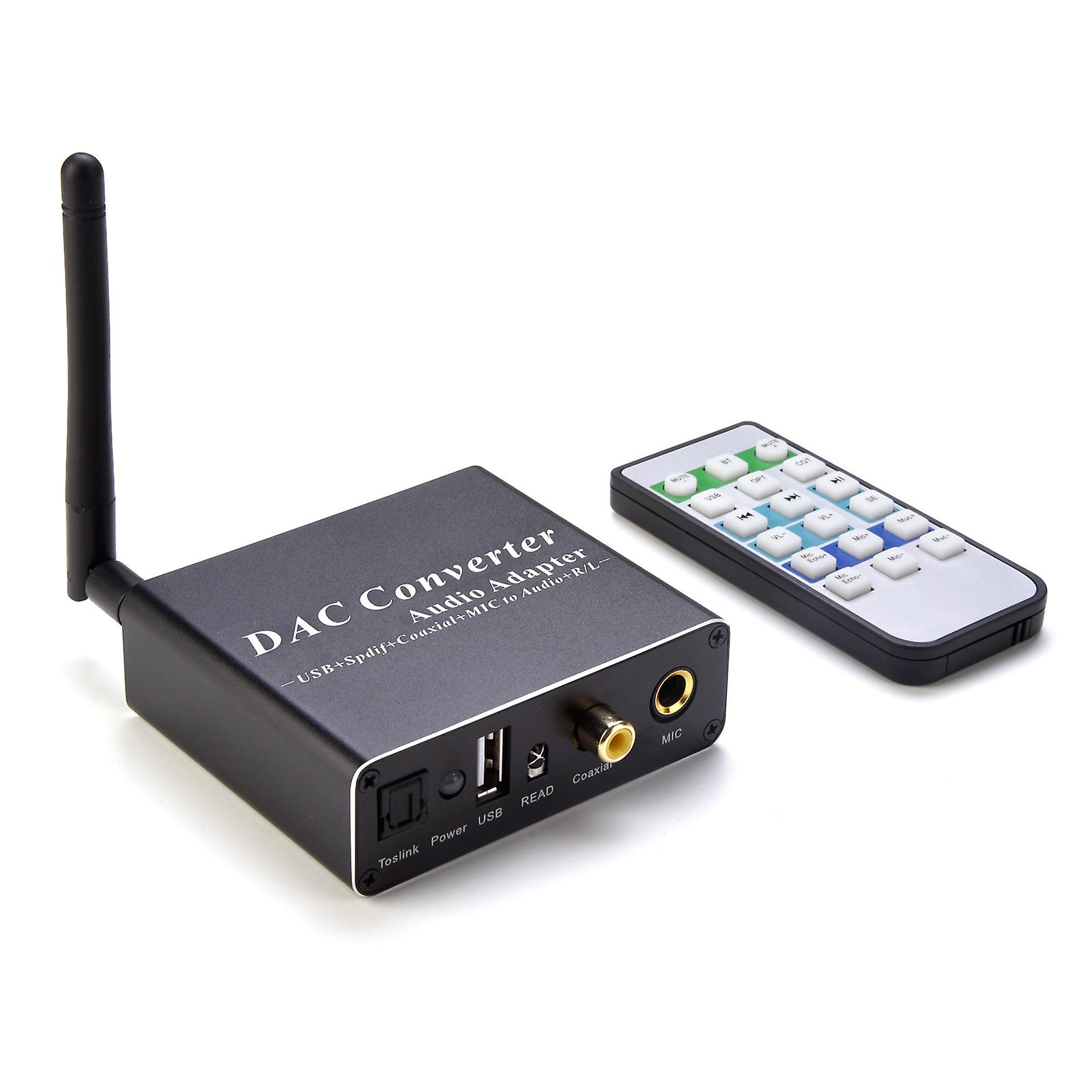 Digital to Analog Converter DAC Decoder Adapter Bluetooth-compatible Receiver