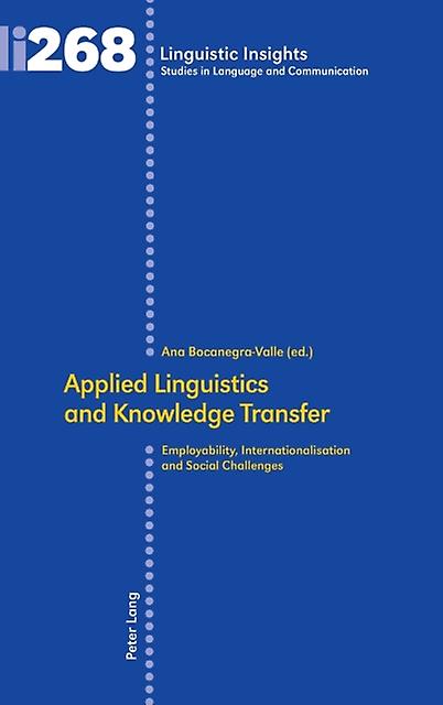 Applied Linguistics And Knowledge Transfer Hardback Book