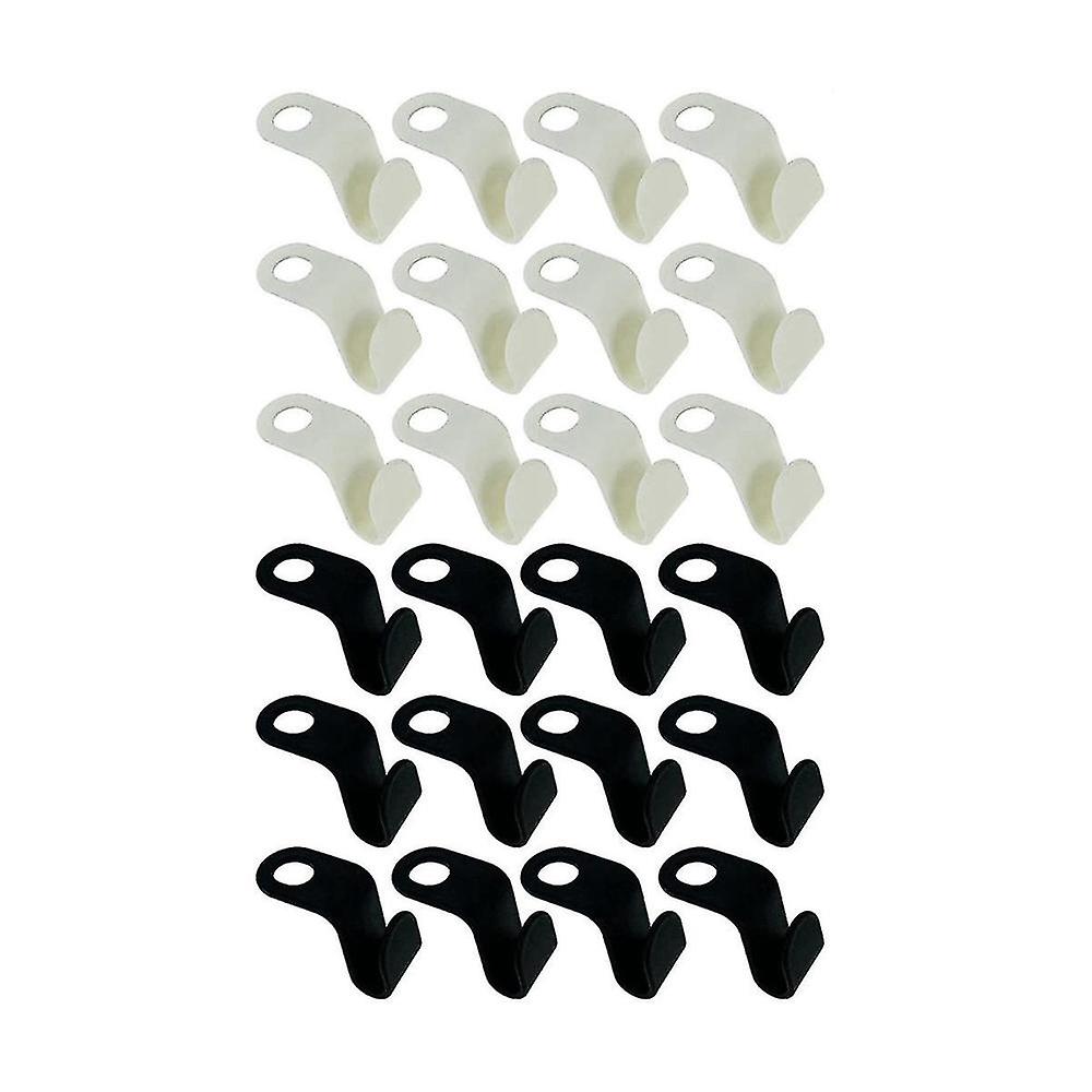 Clothes Connector Hooks, Sturdy Plastic Hooks For Hangers Space Saving