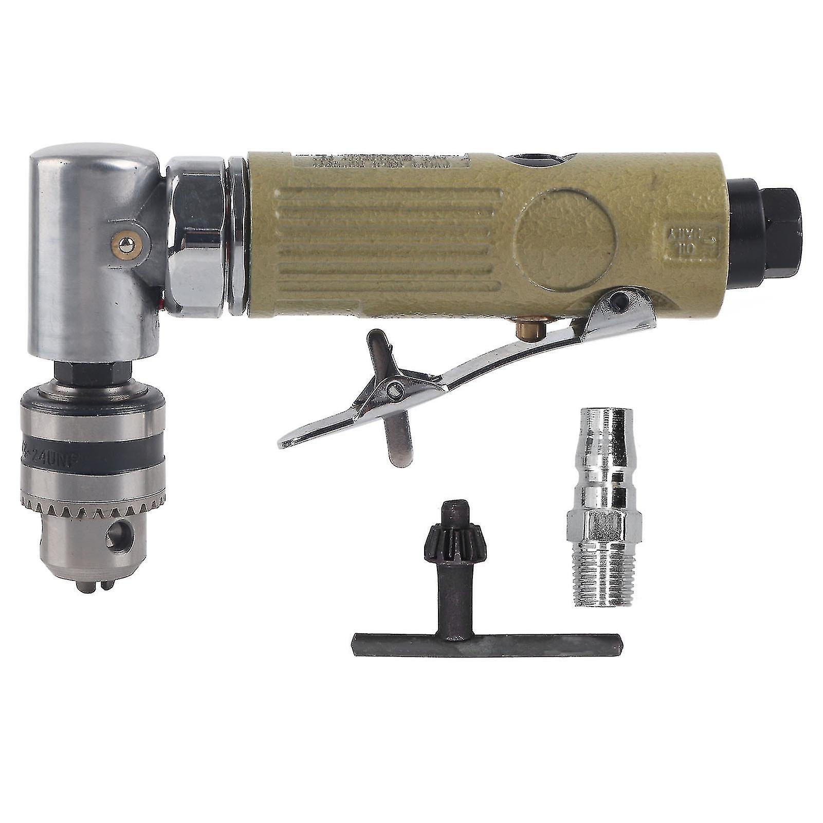 90 Degrees Elbow Air Drill Pneumatic Powerful Angle Drilling Machine Tapping Machine