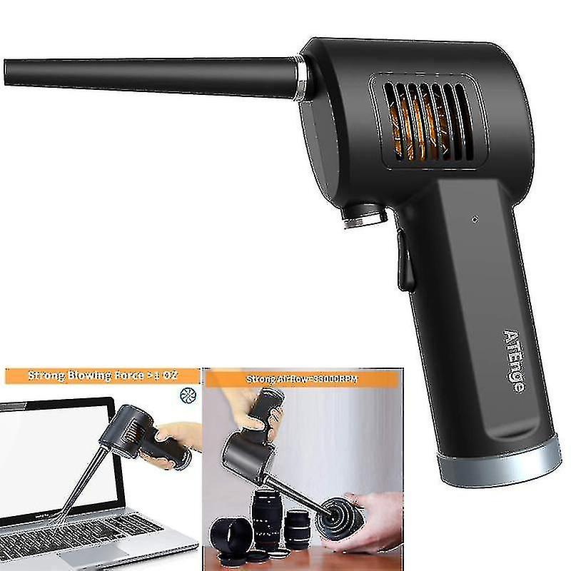 Cordless Air Duster For Computer Cleaning, Replaces Compressed Sp