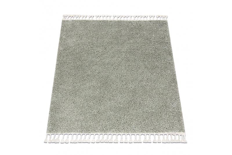 Carpet BERBER square 9000 green Fringe Berber Moroccan shaggy