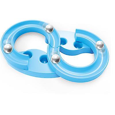 2Pcs Blue Handheld Game 88 Trackball Focus Force Sensory Integration Training Decompression Toy Az11996