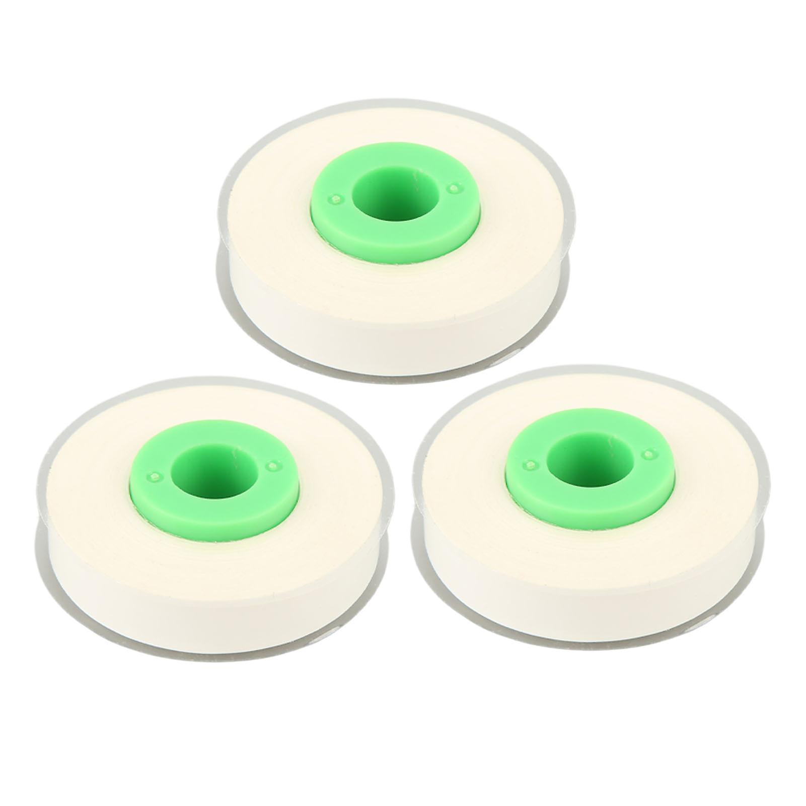 3 Roll Label Maker Tape Each 26.2ft Length 9mm Width Tear Resistant PET Label Maker Tape Refills for MAX LM 370 380 390