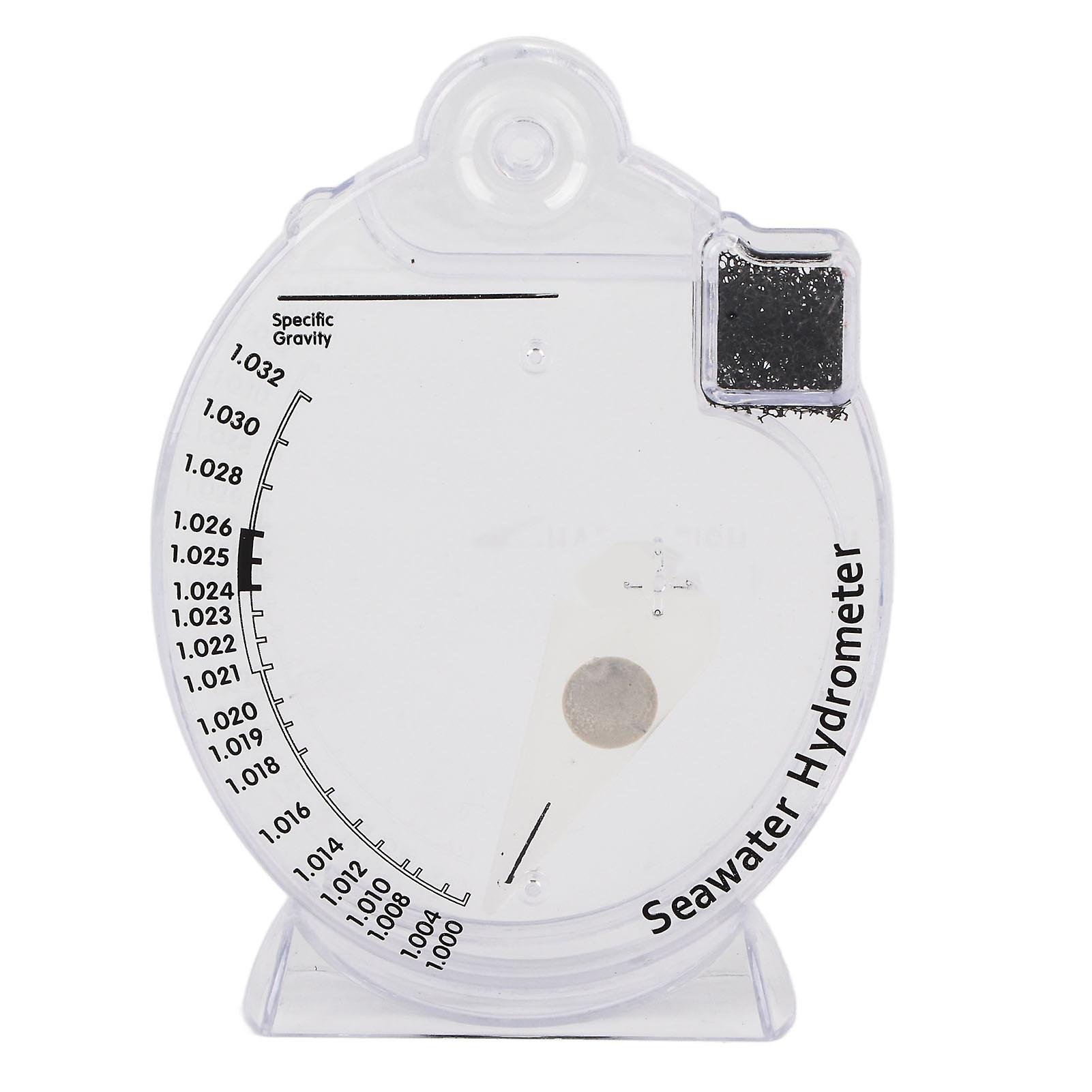 Sea Hydrometer for Salinity Testing - HD T H018 Saltwater Concentration Tool for Aquariums and Marine Environments
