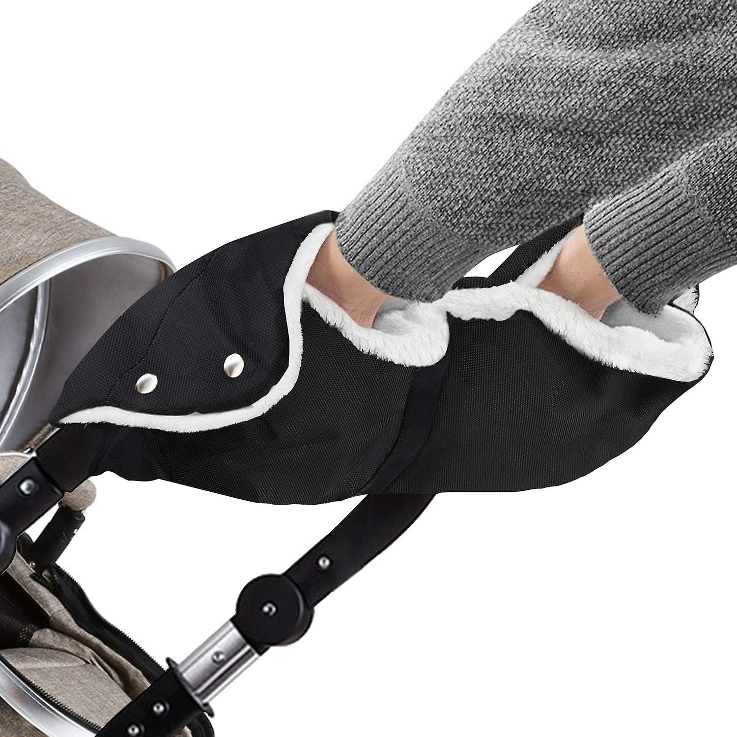 Stroller Hand Warmer, Stroller Muff with Warm Flannel, Universal Size B