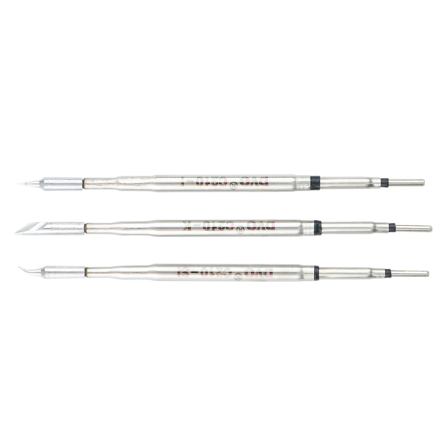 3Pcs for JBC C210 Soldering Tips Welding Iron Head for JBC Tips T210 Handle JBC CD-2SD/2SHE Handle-A1