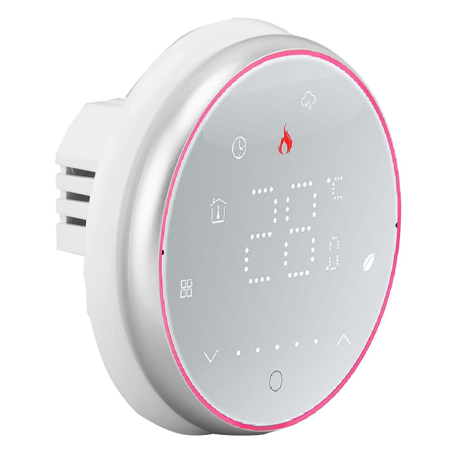 Smart Thermostat 1 Week Programmable LED Display White AC95-240V