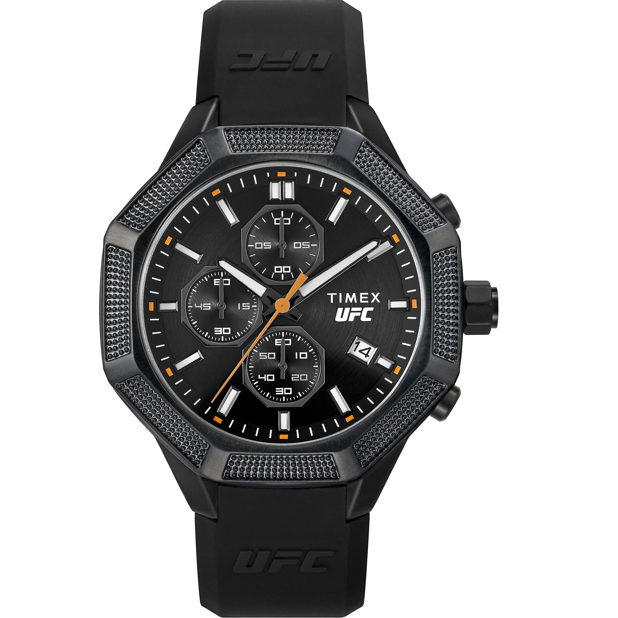 Timex Men's Watch Wristwatch Analog Silicone TW2V87200 Timex UFC King