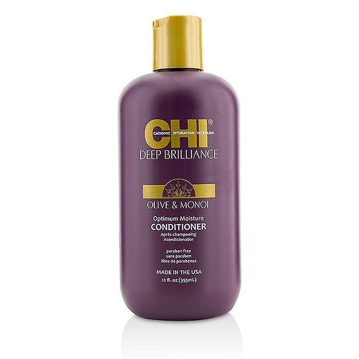 Chi Deep Brilliance Olive & Monoi Optimum Moisture Conditioner 355ml/12oz