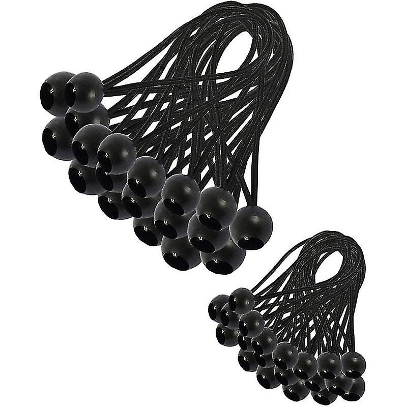 200mm Bungee Cord, Tarp Bungee Cord, Bungee Cord, Bungee Cord for Gazebo, Tarp, Camping, Tent, Curtain Extension Harness (30 Pack)