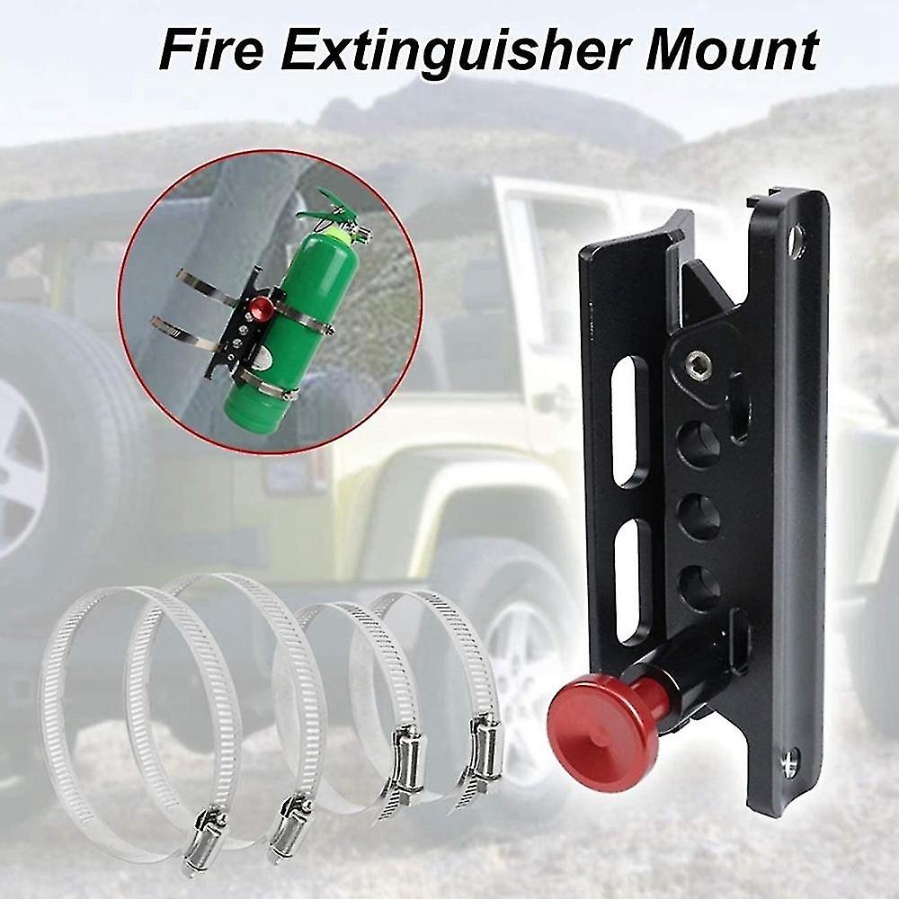 2X Universal-Schnellwechsel-Überrollbügel-Feuerlöscher-Halterung für Wrangler Polaris Rzr Can-Am