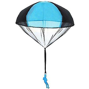 10pcs Parachute Toy Hand Throwing Parachute Toy Set Outdoor Fun Sports Play Game Toys For Children Gifts Botao