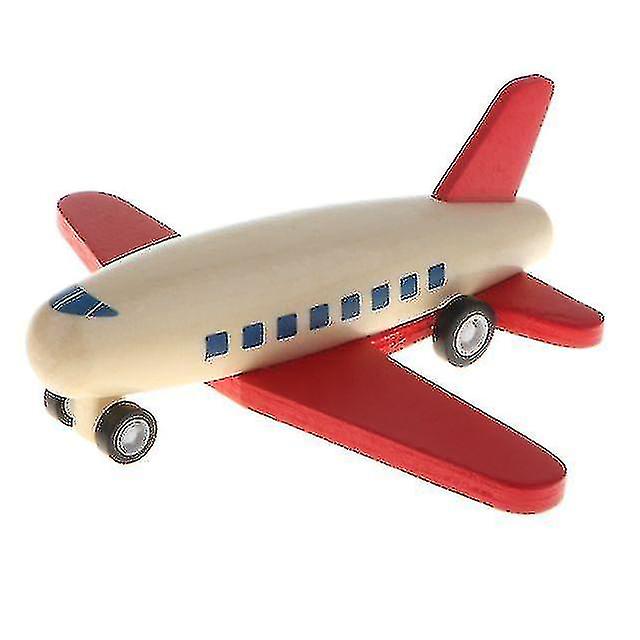 Mini Holz Reibung Antrieb Rollback Flugzeug Spielzeug Kinder Geschenk Reibung Power Spielzeug