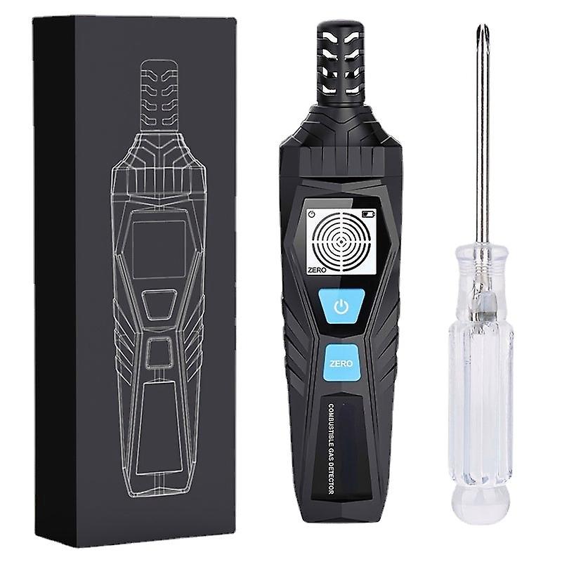 Gas Leaking Detector With Audible And Visual Alarm Led Display