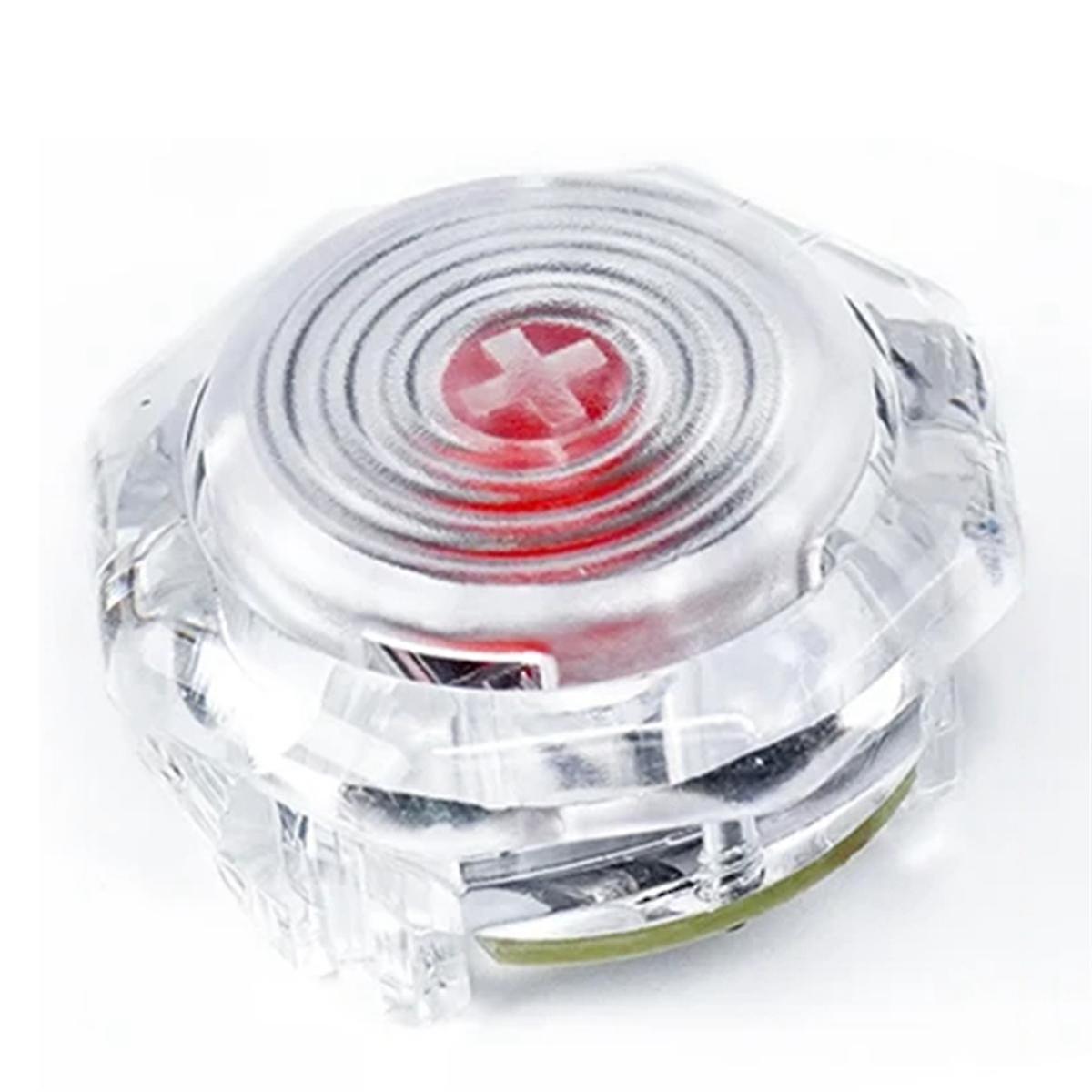 Arcade Fighting Keyboard Crystal Buckle Buttons Ultra-Slim Professional Response Choc V2 Low Profile Switch,B