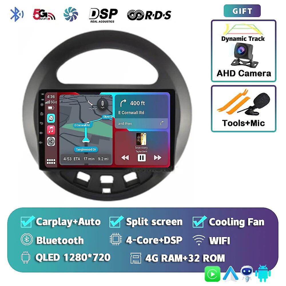 Android13 Carplay Auto Car Radio For Geely Panda Gleagle Gx2 Lc Kandi 2009 2010 2011 - 2016 Multimedia Player Stereo Wifi+4g Dsp