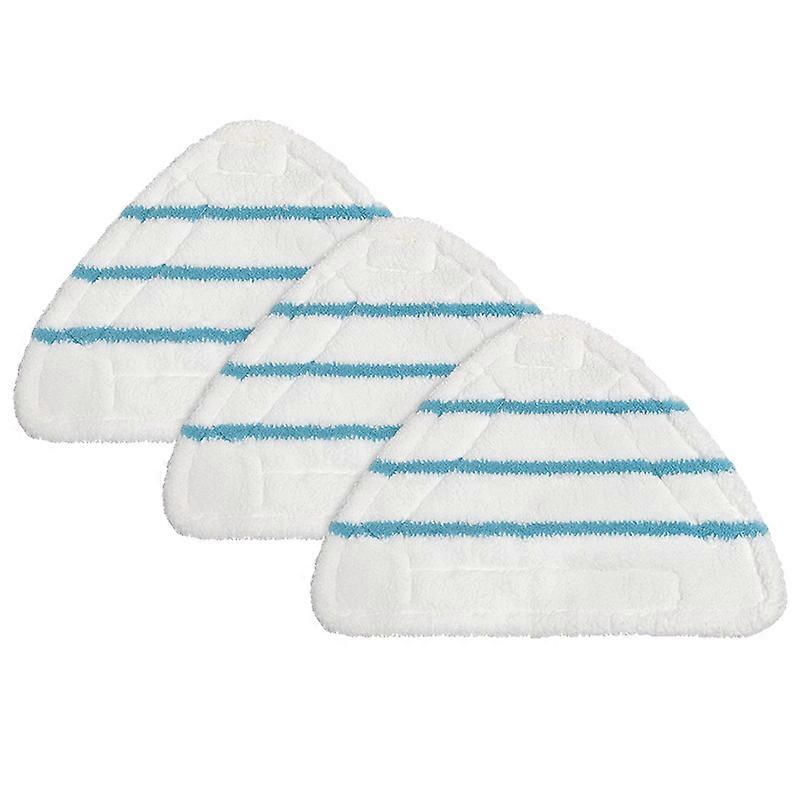 3pcsMicrofiber Steam Mop Covers Accessory Universal ClothsWashable Triangle
