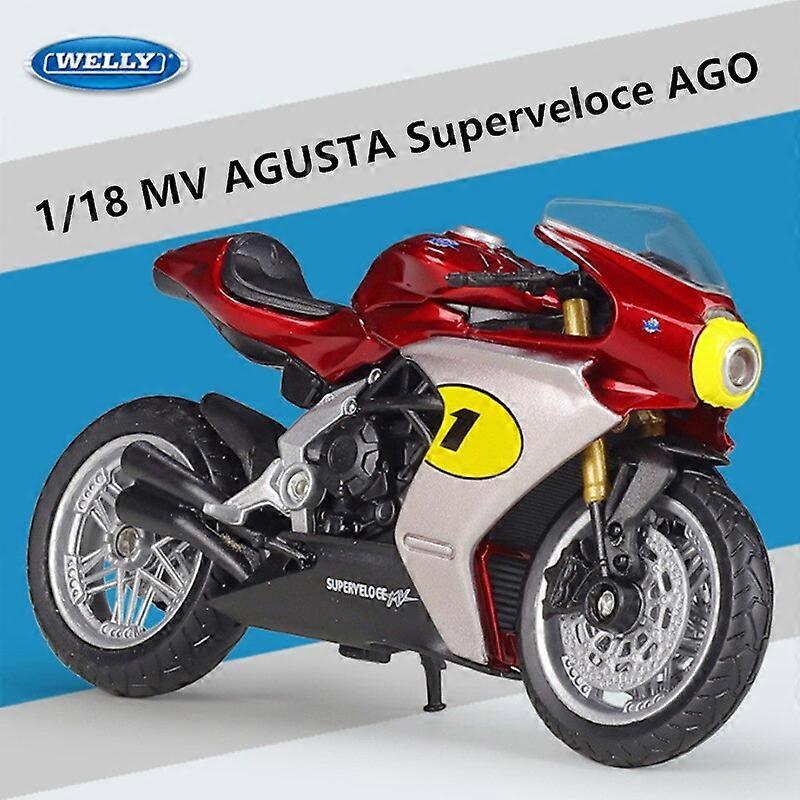 01:18 MV أغوستا Superveloce قبل سبيكة سباق الدراجات النارية نموذج دييكاست المعادن شارع الرياضة دراجة نارية نموذج الأطفال لعبة GIF لعبة الدراجات النارية