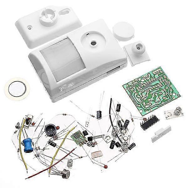 5Pcs infrared electronic alarm kit electronic diy learning kit
