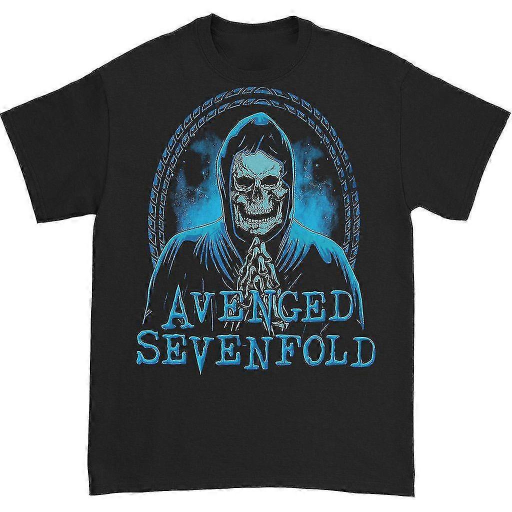 Hevnet Sevenfold Praying Skeleton T-skjorte