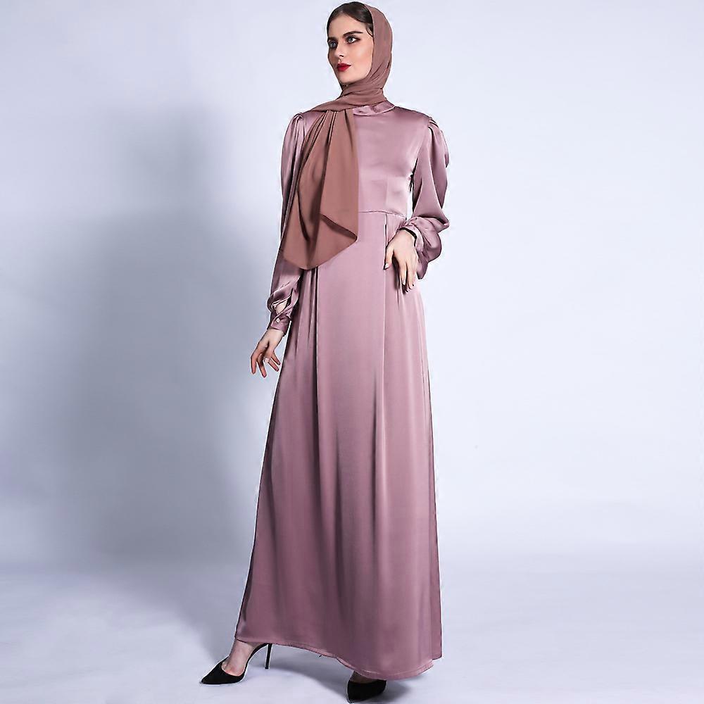 muslim fashion dresses HZUX Muslim Dresses for Women Long Dress Long Sleeve Women Abaya Dress Islamic National Robe at Amazon Women's Clothing store