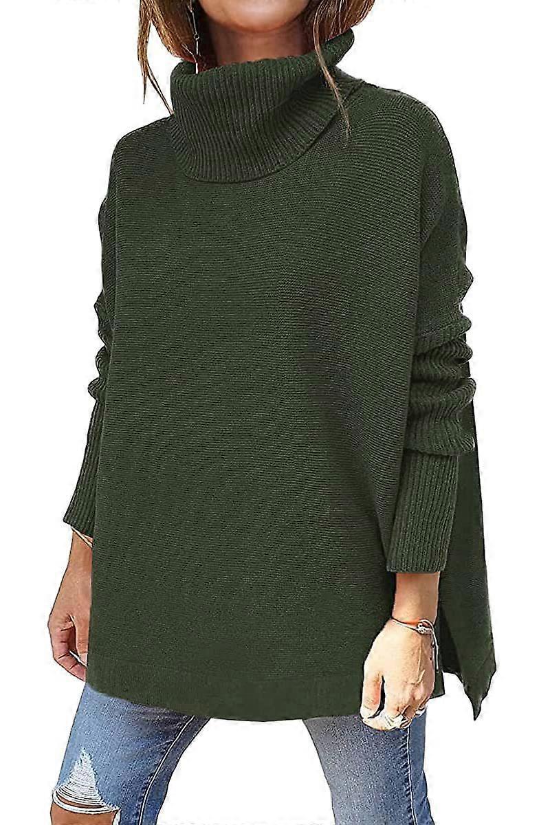 Ladies Classic High Neck Knit
