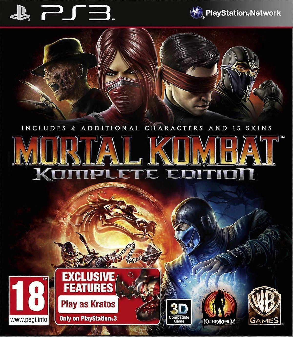 Mortal Kombat Komplete Edition (PS3) - New & Sealed