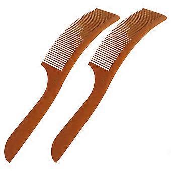 2Pcs Professional Adult Hair Combs Salon Gentle Tooth Combs Household Hair Combs