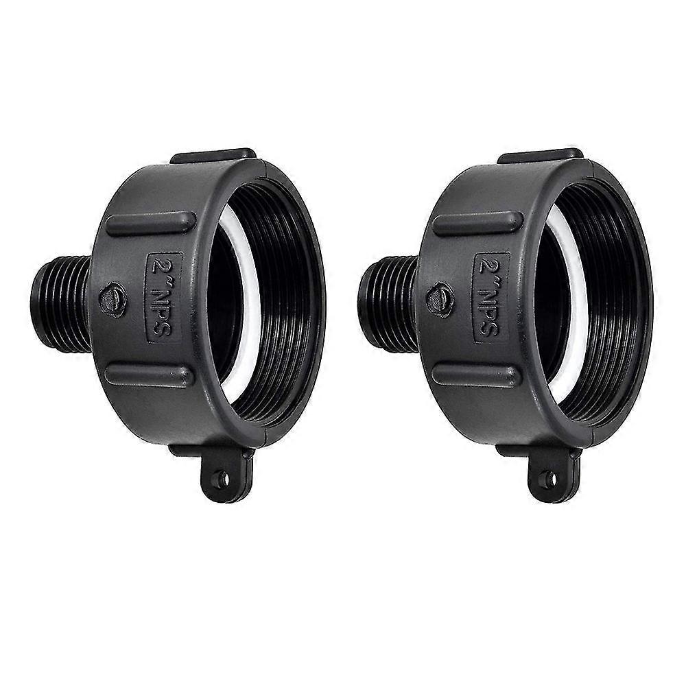 2pcs ibc Tote Adapter 275 330 ibc Adapter feines Gewinde 2inch Nps Wassertank Garten Anschluss