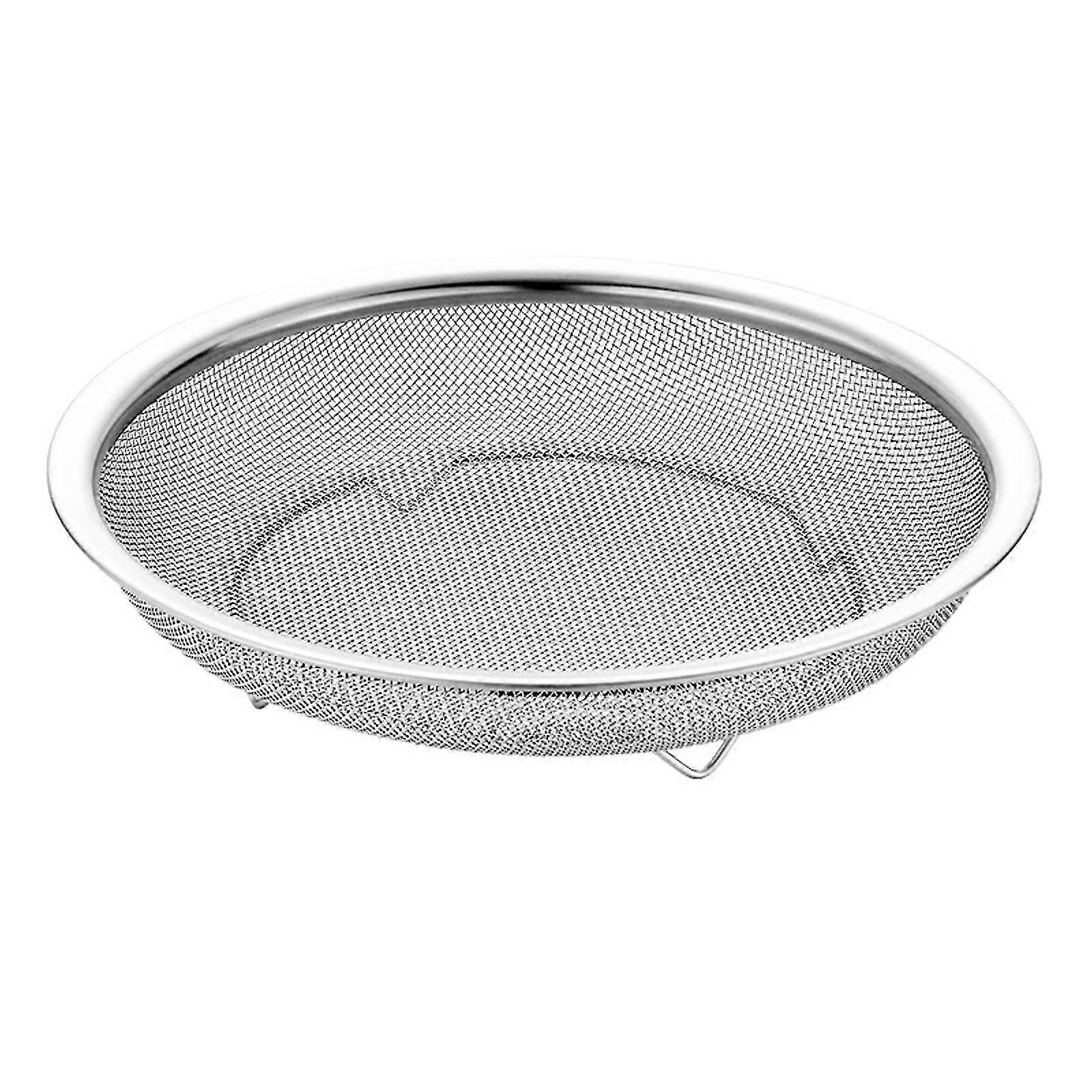 2024 Frying Multipurpose Drain Strainer Basket For Storing Frying Oil Cooking Oil Filter Screen 23cm